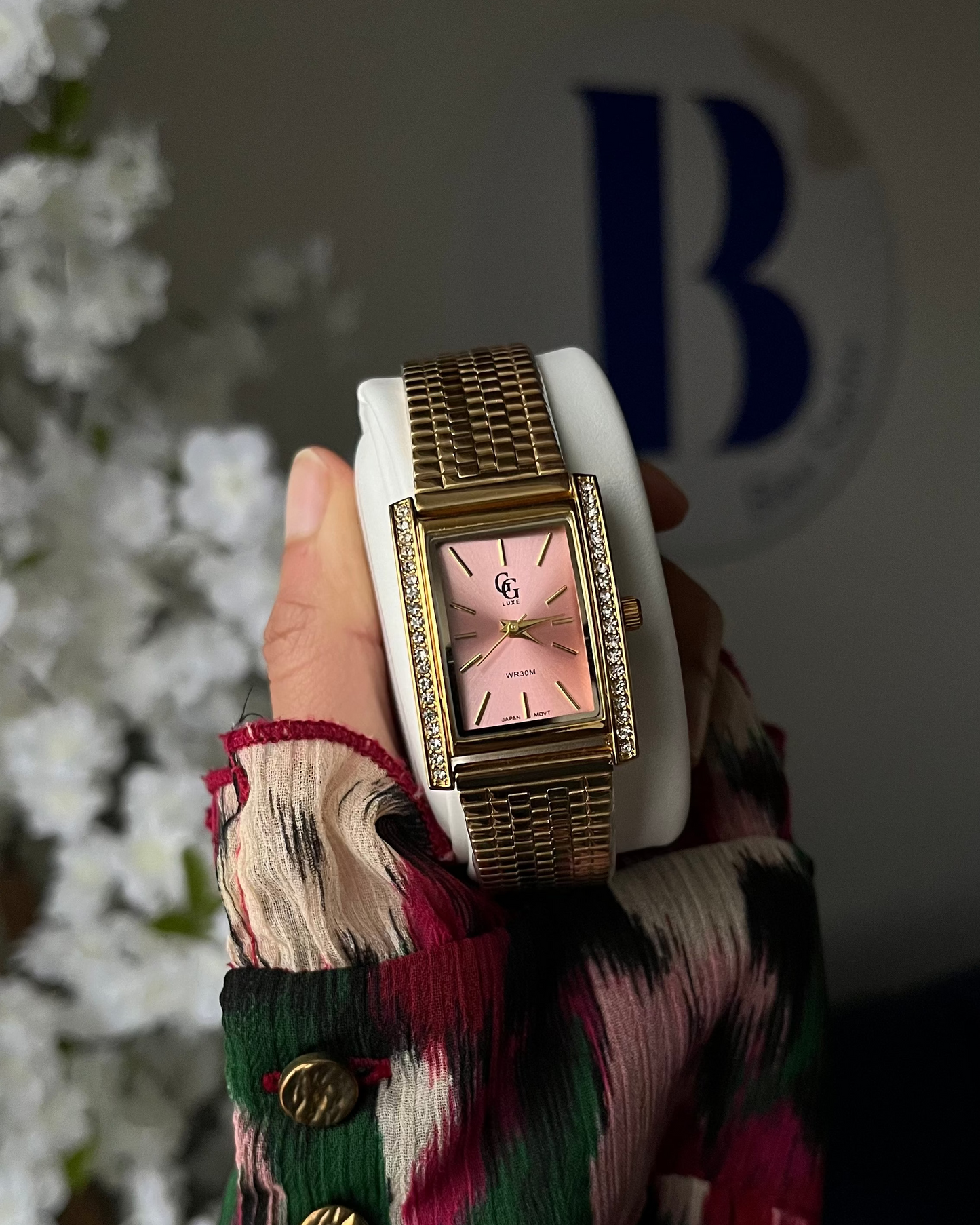 Montre "ASMA" · Rose