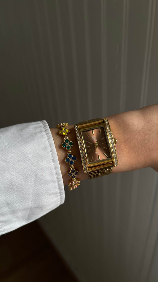 Combo "DOHA" (bracelet + montre + écrin offert)