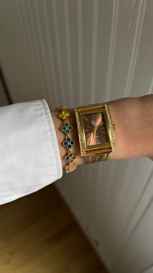 Combo "DOHA" (bracelet + montre + écrin offert)