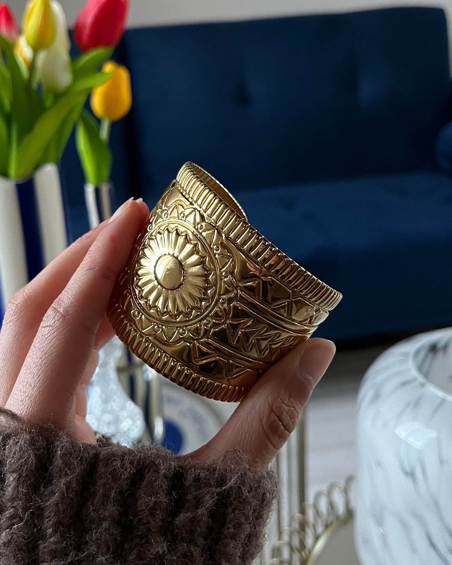 Bracelet jonc "AZTEC"