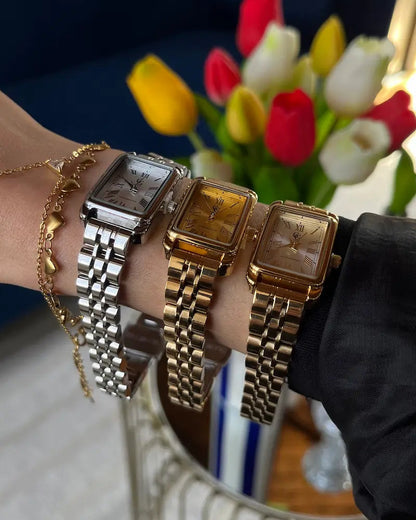 Montre VICTORIA - acier inoxydable et ajustable