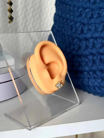 Boucles d'oreilles MONTAIGNE - puces vendues par paire