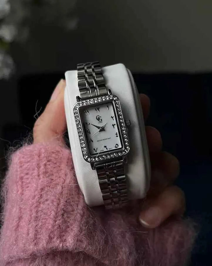 Montre "AMIRA" · Argenté