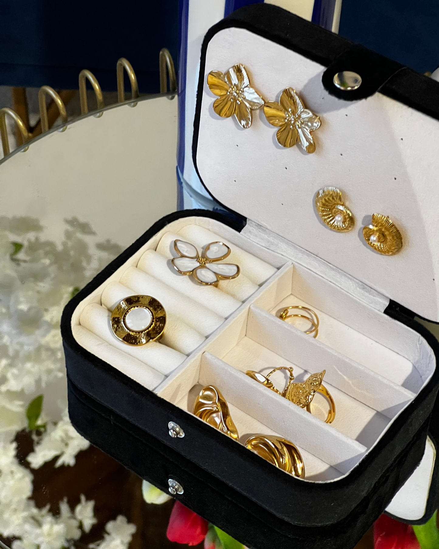 Boite à bijoux "La Raffinée" (Noire)