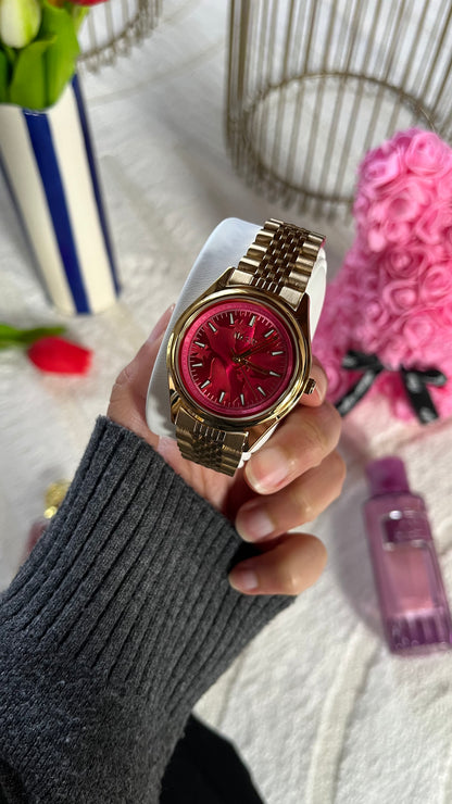 Montre "YOUSRA" - Bleu Saphir