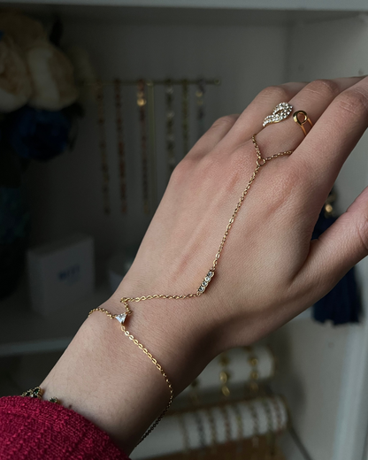 Chaine de main "FEMININE"