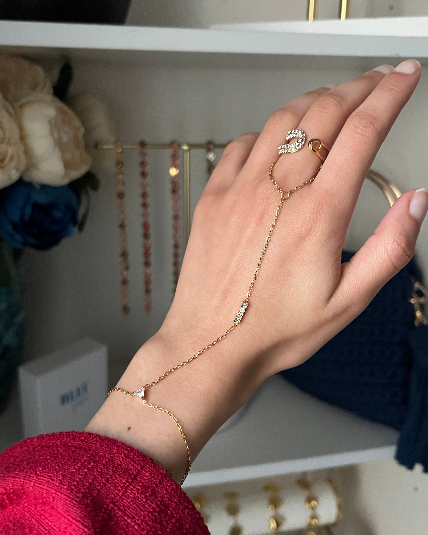 Chaine de main "FEMININE"