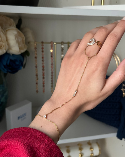 Chaine de main "FEMININE"