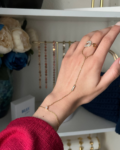 Chaine de main "FEMININE"