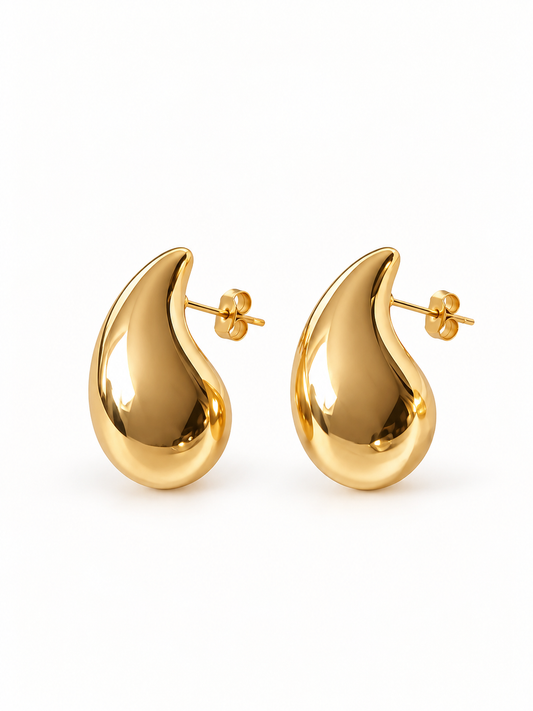 Boucles d'oreilles "LATTE"