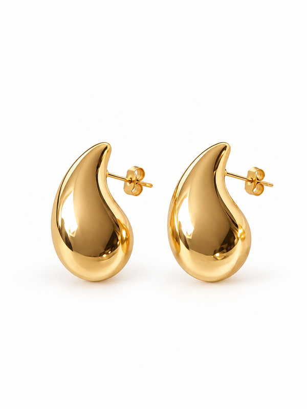 Boucles d'oreilles "LATTE"
