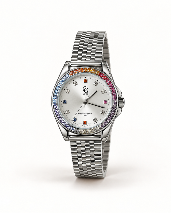 Montre RIO - cadran multicolore