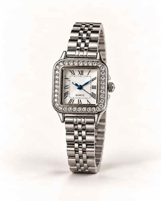 Montre "VICE CITY" · Argentée