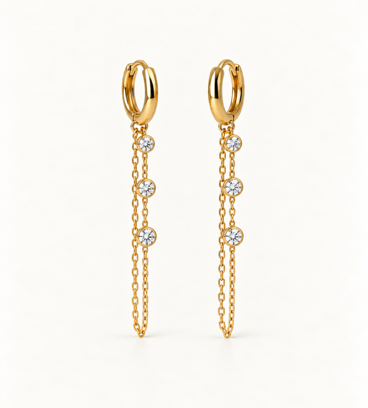 Boucles d'oreilles "QUEEN"