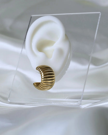 Boucles d'oreilles "DALIA" - Bleu Saphir