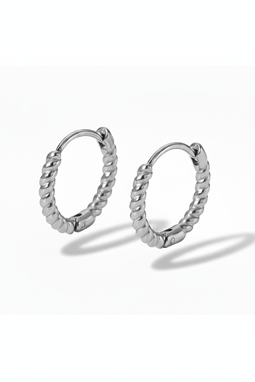 Boucles d'oreilles "TORSADE S"