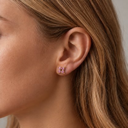 Boucles d'oreilles "JUNE" • divers coloris
