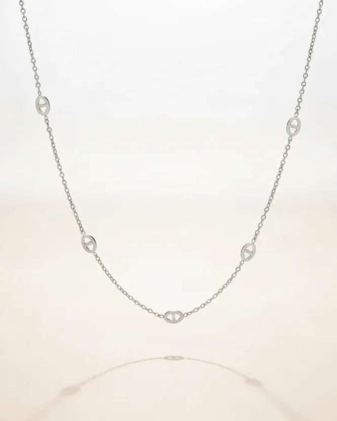 Collier "Carolina XS" - Bleu Saphir