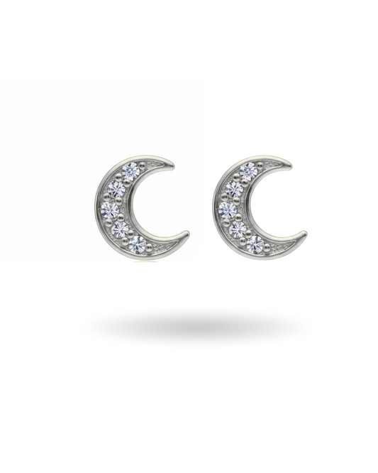 Boucles d'oreilles "LUNE"