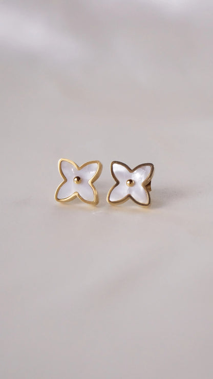 Boucles d'oreilles "MARIA" - Bleu Saphir