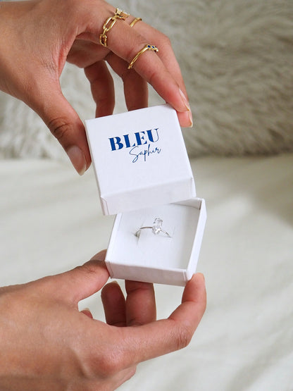 Écrin pour bagues · Bleu Saphir - Bleu Saphir