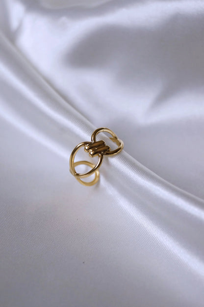 Bague "ANAFI" - Bleu Saphir